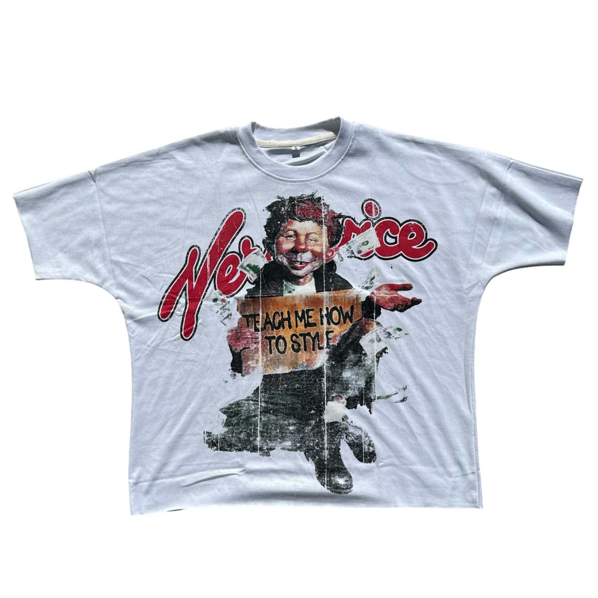 “Teach Me How To Style” T-Shirt (WHITE)