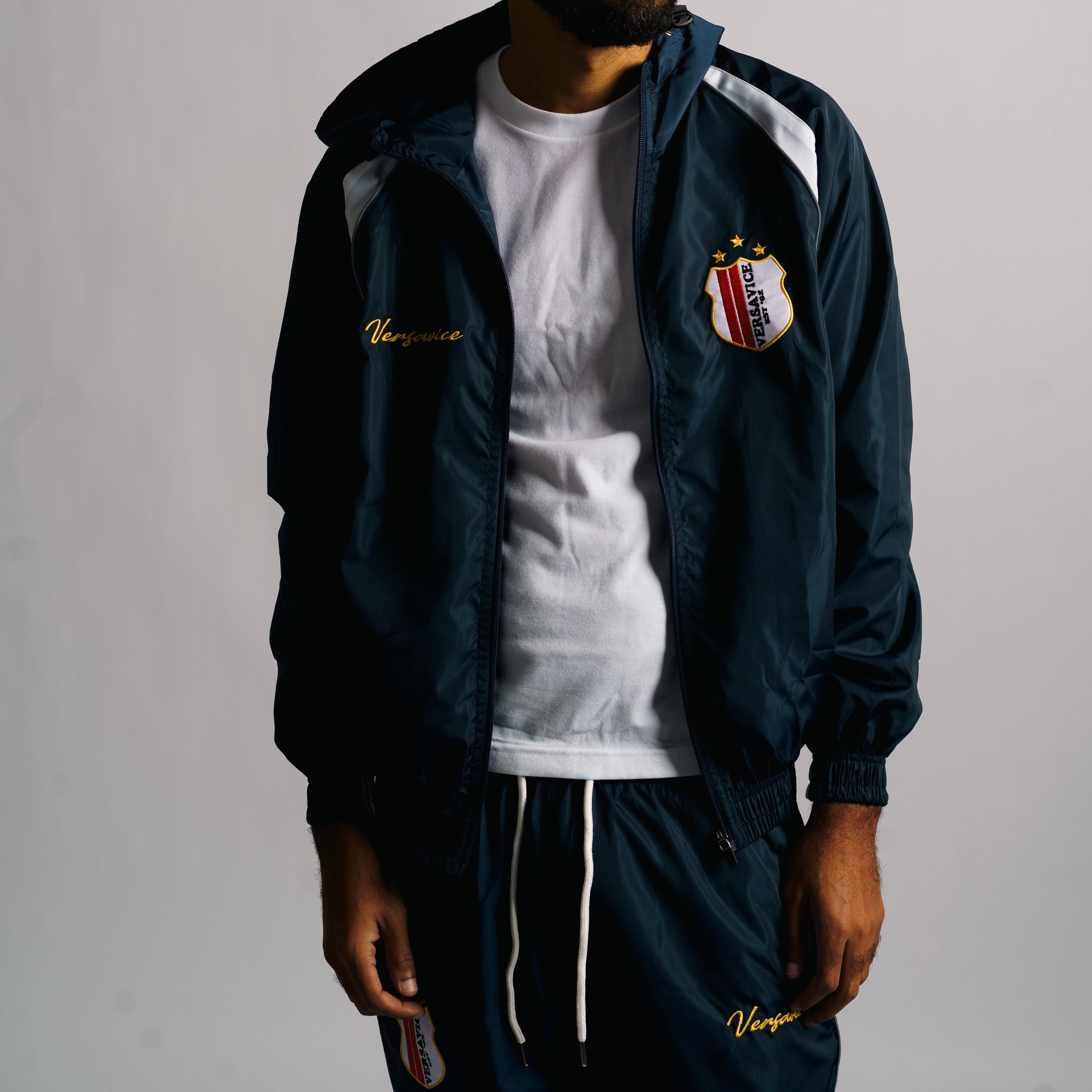 Versavice Colorblock Windbreaker Set