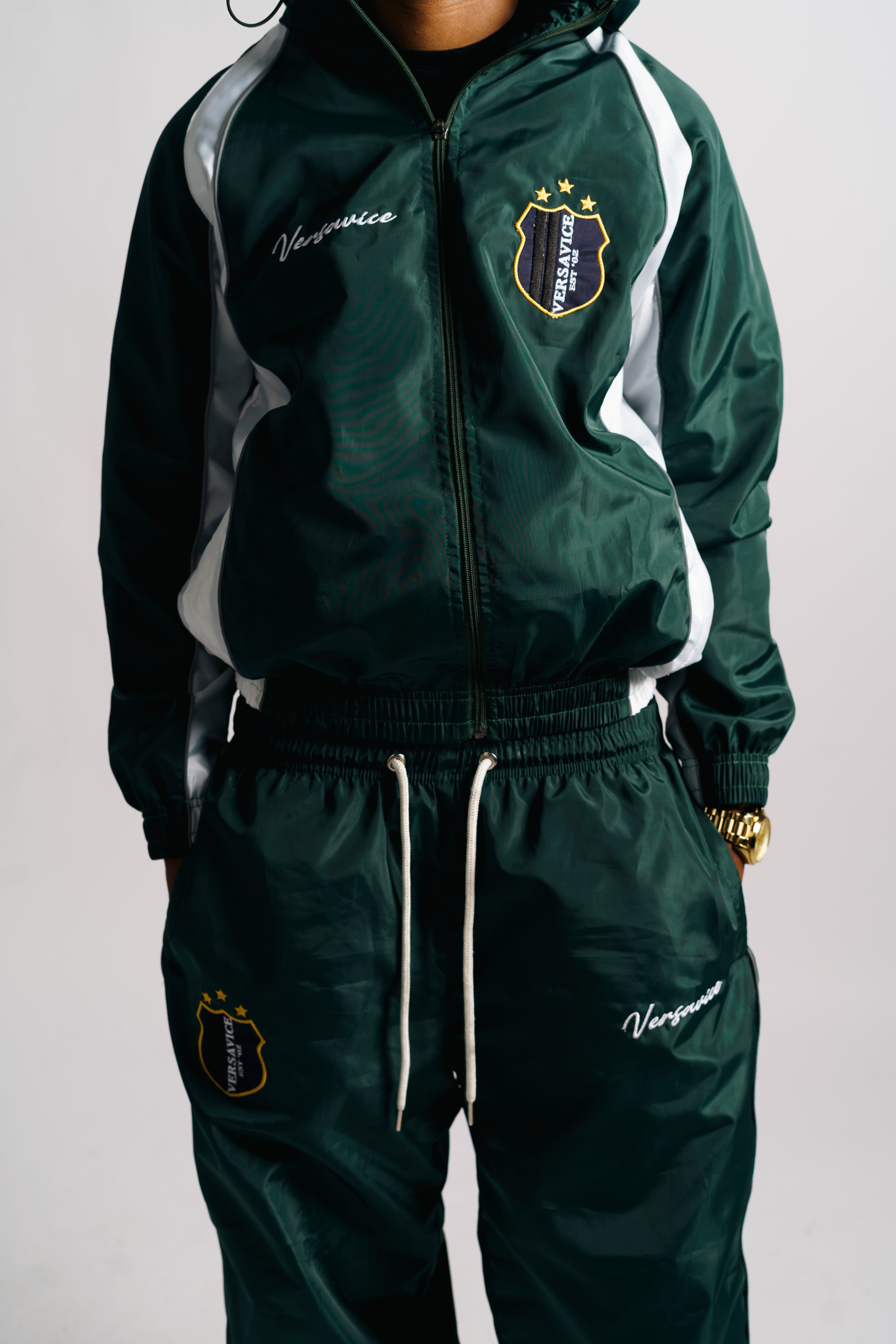 Versavice Colorblock Windbreaker Set